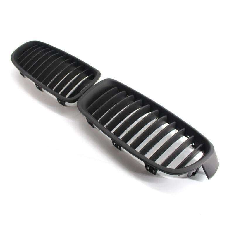 2X/Set Front Grille Matte Black fit for BMW F30 F31 Sedan/Wagon 2012-17 Grill