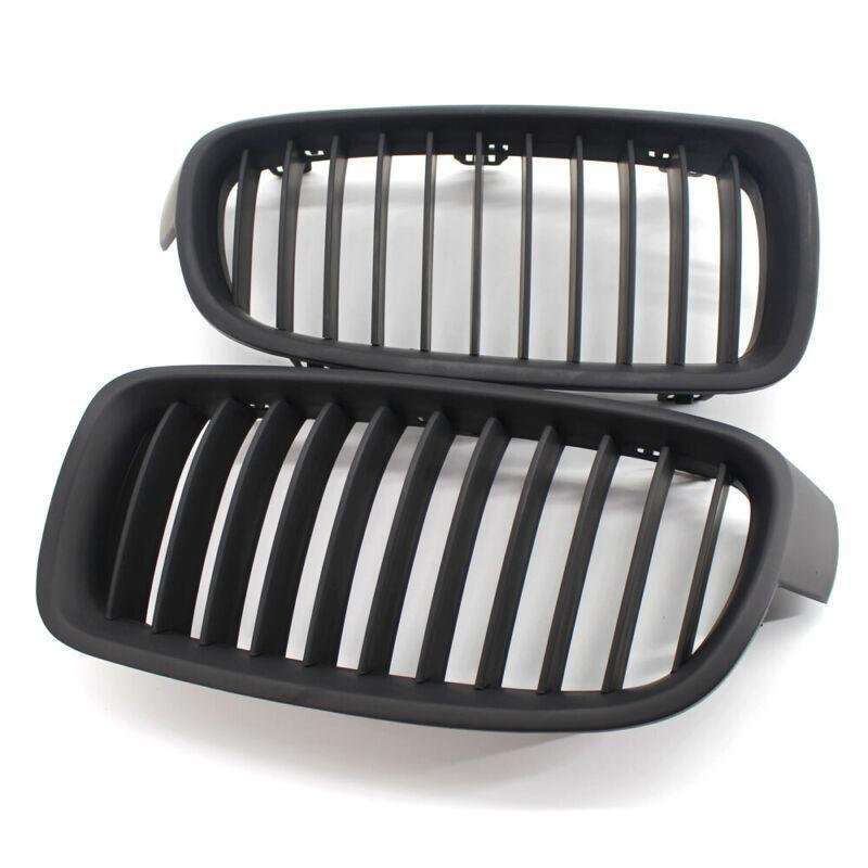 2X/Set Front Grille Matte Black fit for BMW F30 F31 Sedan/Wagon 2012-17 Grill
