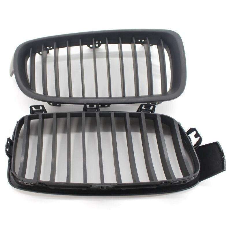 2X/Set Front Grille Matte Black fit for BMW F30 F31 Sedan/Wagon 2012-17 Grill
