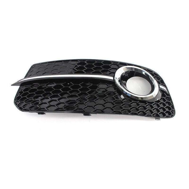 ABS Front Left Bumper Fog Light Lower Grille Cover for Audi Q5 2013-16 Facelift