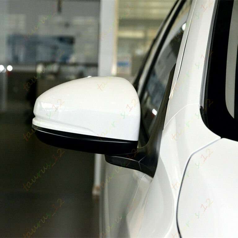 White Right Side Rearview Mirror Assembly 3-Pin For Honda City / Grace 2013-2019