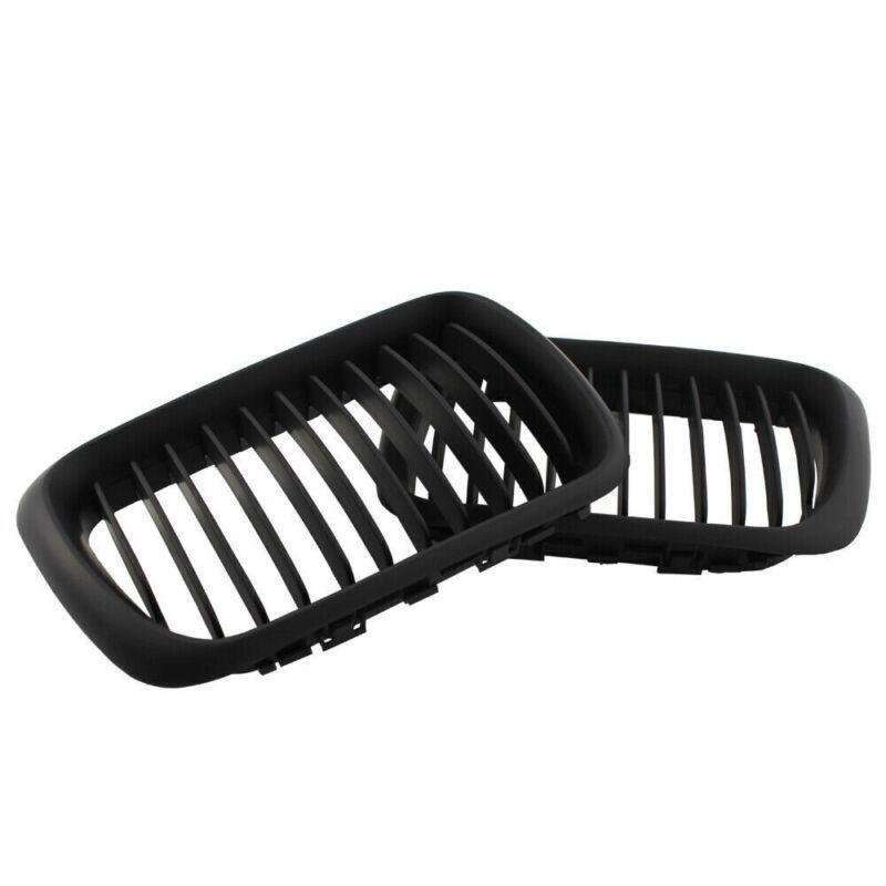 2X/Set Matte Black Front Kidney Grille fits for BMW E36 M3 97 - 99 98 Mesh Grill
