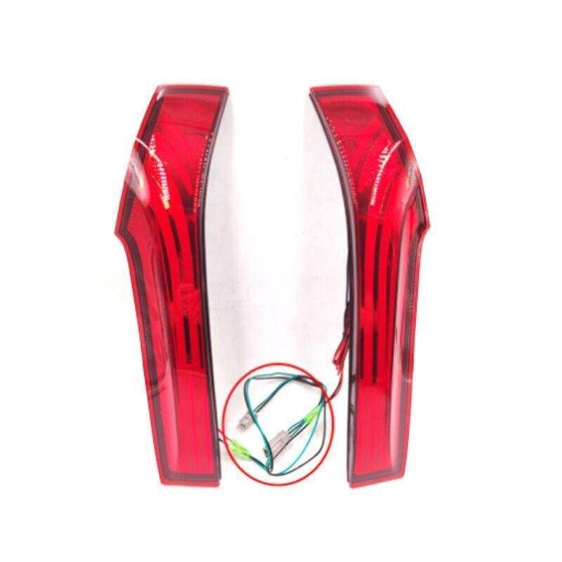 Red Rear Windshield Side Pillar Tail Brake Light Lamp For Honda Fit 14-20 Pair C