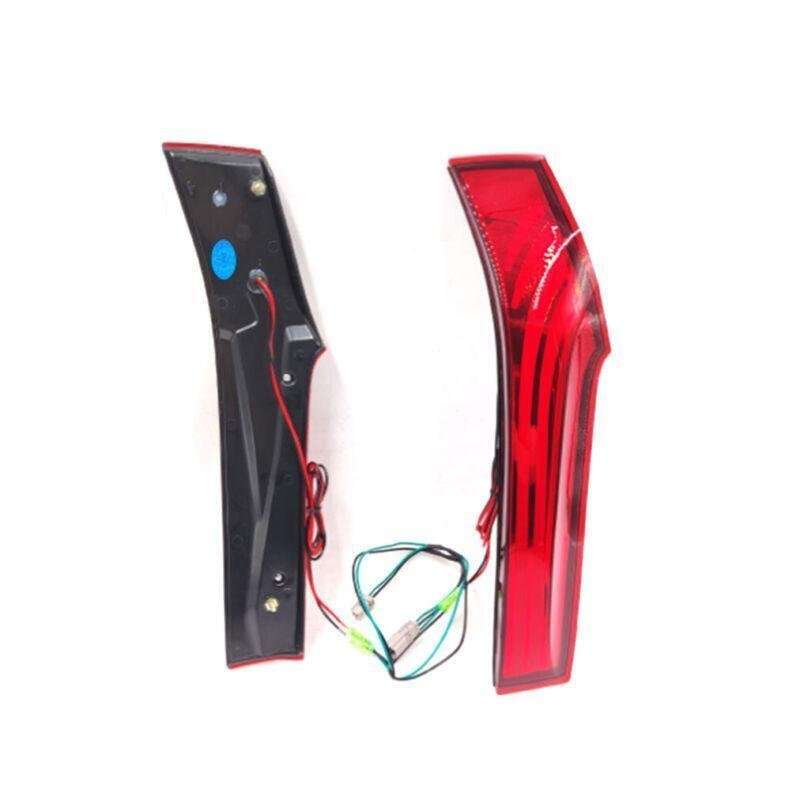 Red Rear Windshield Side Pillar Tail Brake Light Lamp For Honda Fit 14-20 Pair C