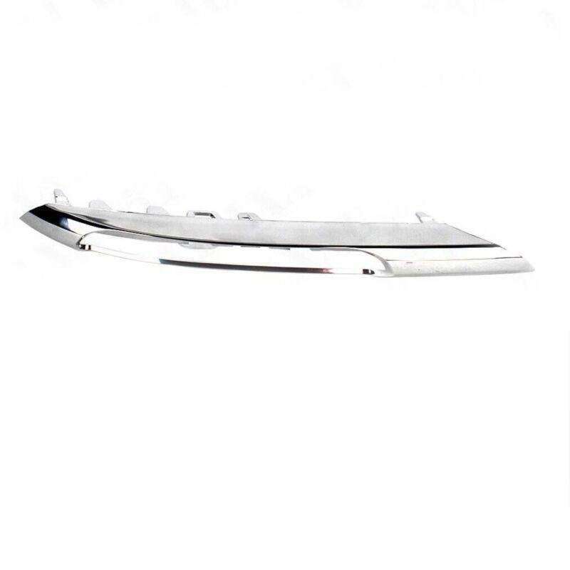 Set Fog Light Lamp Grille &amp; Trim For Mercedes W212 E250 E300 E350 2009-13 Right