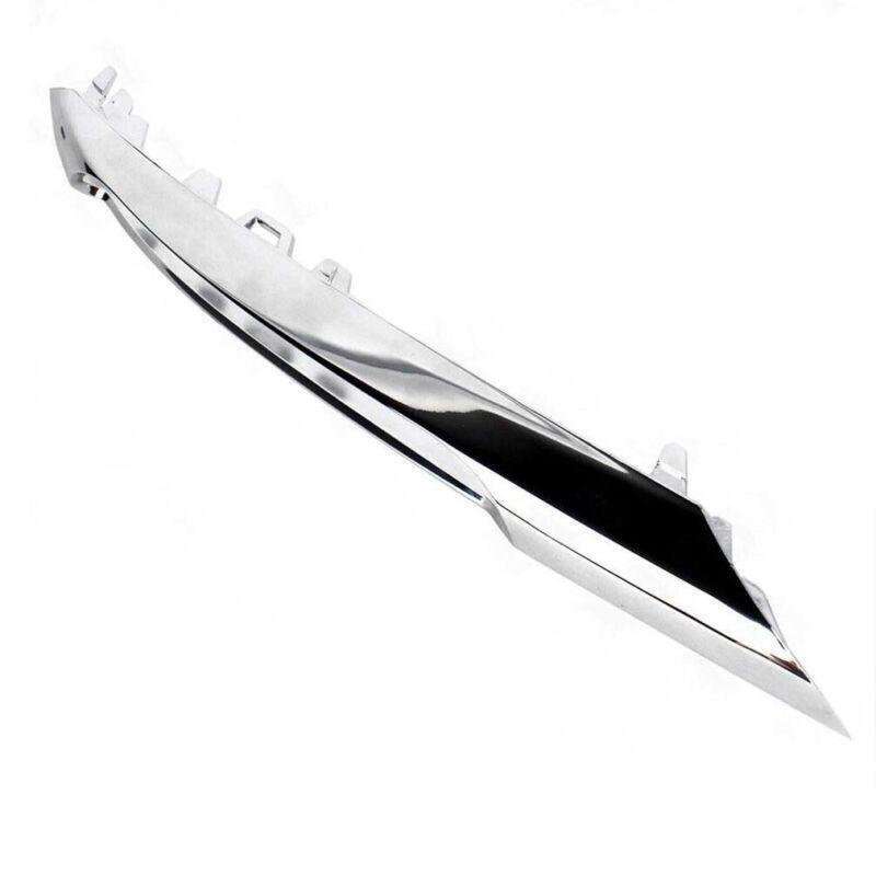 Set Fog Light Lamp Grille &amp; Trim For Mercedes W212 E250 E300 E350 2009-13 Right