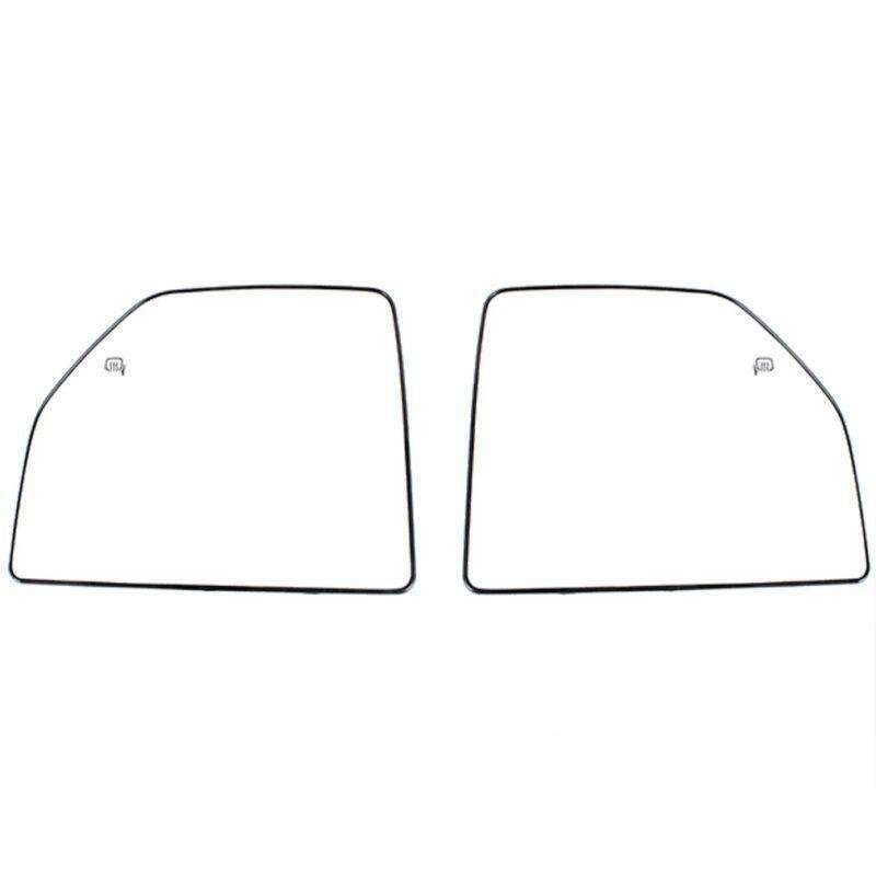 Heated View Mirror Glass For Ford F150 F250 F350 F450 F550 2017 2018 Pair