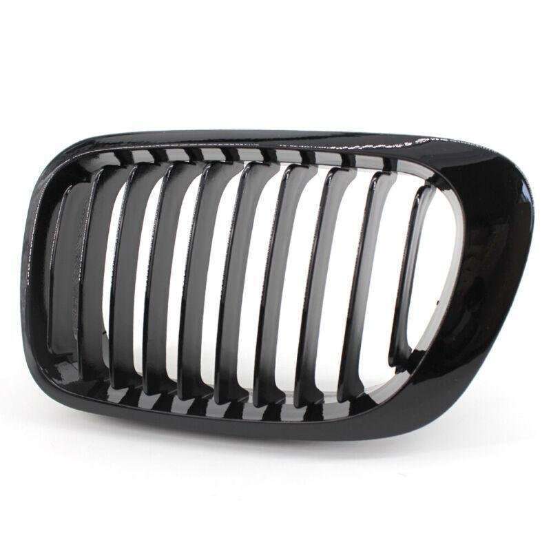 Gloss Black Kidney Front Grilles Grill For BMW E46 2 Door Coupe 1999-2002