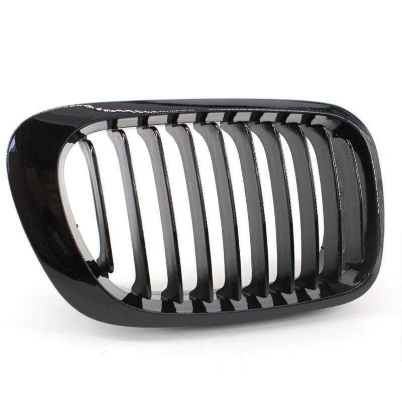 Gloss Black Kidney Front Grilles Grill For BMW E46 2 Door Coupe 1999-2002