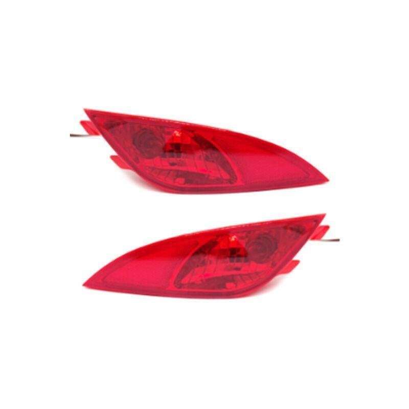 Rear Fog&amp;Brake Taillight Bumper Reflector Light For Hyundai IX35 10-15 Pair
