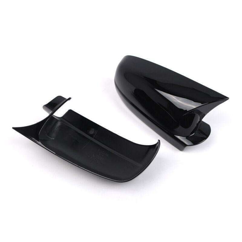 2x Wing Mirror Cover Caps For VW Golf Jetta Mk4 Passat B5 1998-2004 Gloss Black