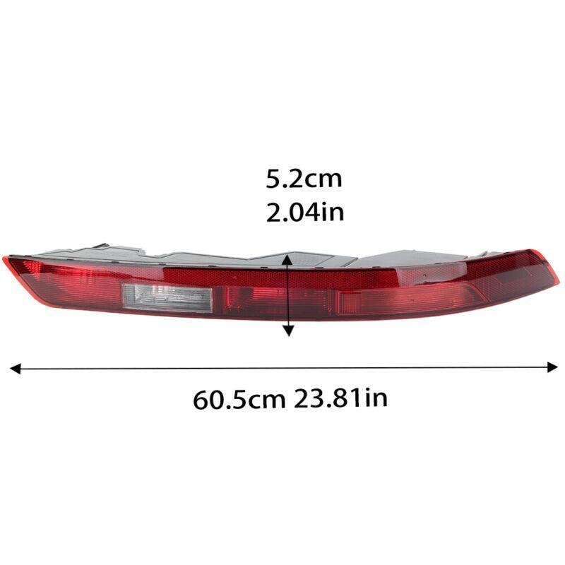 Right Bumper Light For Audi Q5 2017 18-2021 Tail Lower Rear Brake Lamp W/5 Bulbs