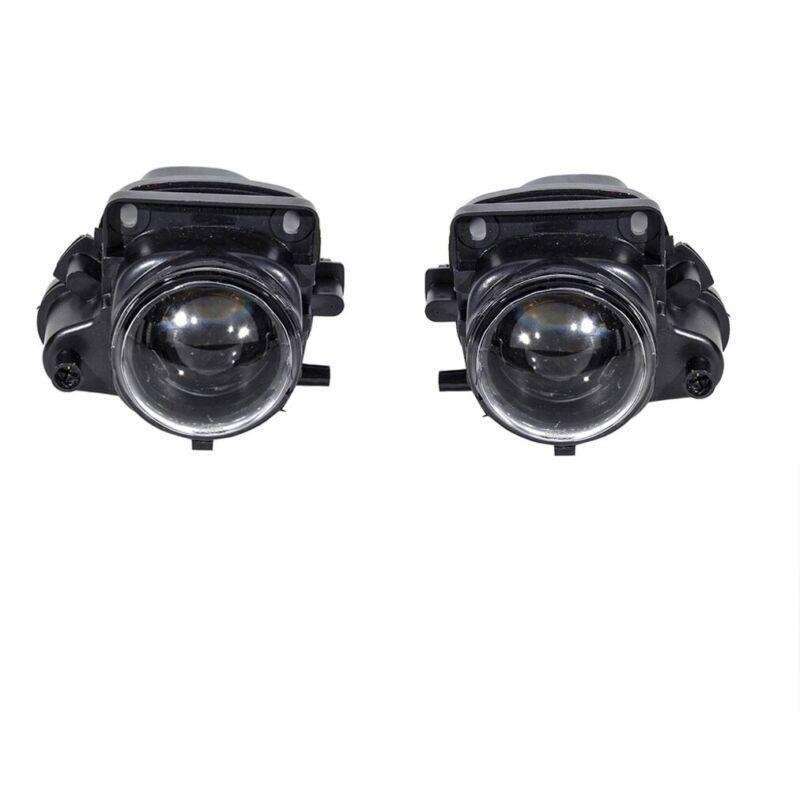 Front Bumper Clear Lens Fog Lights Lamps For Audi A6 C5 1998-2001 Pair