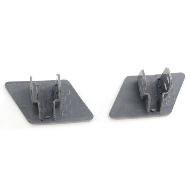 One Pair For BMW E90 E91 09-12 Headlight Washer Jet Nozzle Cover Cap Left Right