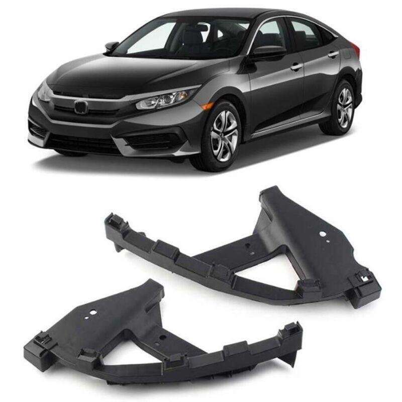 Fits For Honda CIVIC Sedan 2016-2019 1 Pair Front Bumper Retainer Bracket