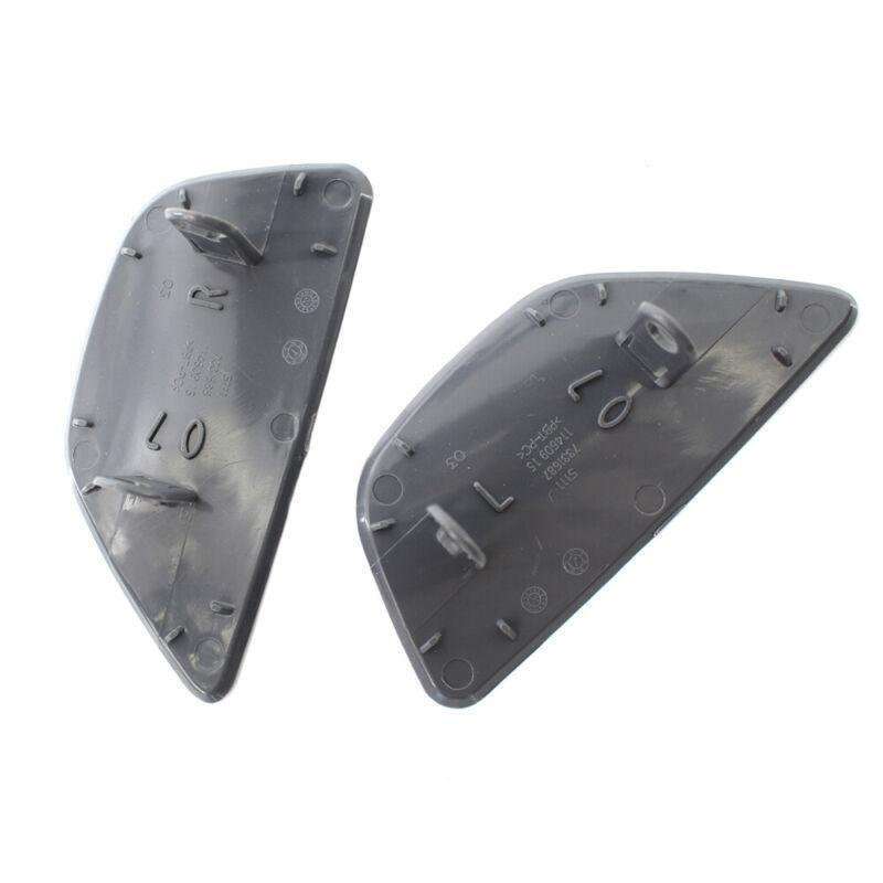 Pair of Headlight Washer Cover For 2010-2017 BMW 535i GT F07 Chassis L &amp; R