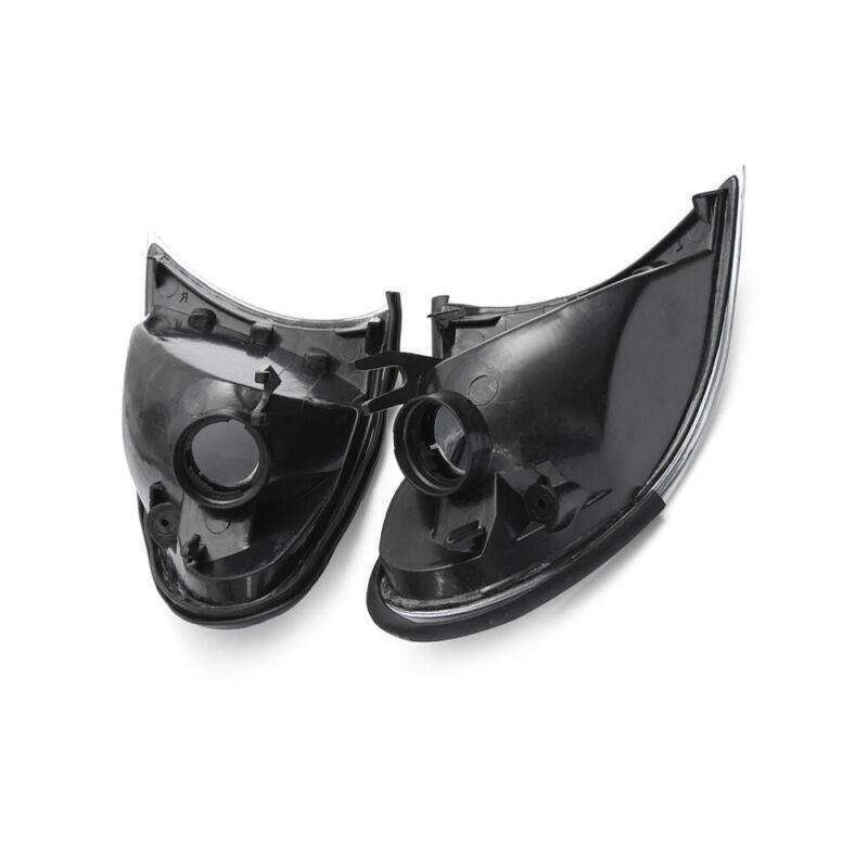 Fit For BMW E46 4DR Sedan Corner Lights Cover Shape Clear Lens 02-05