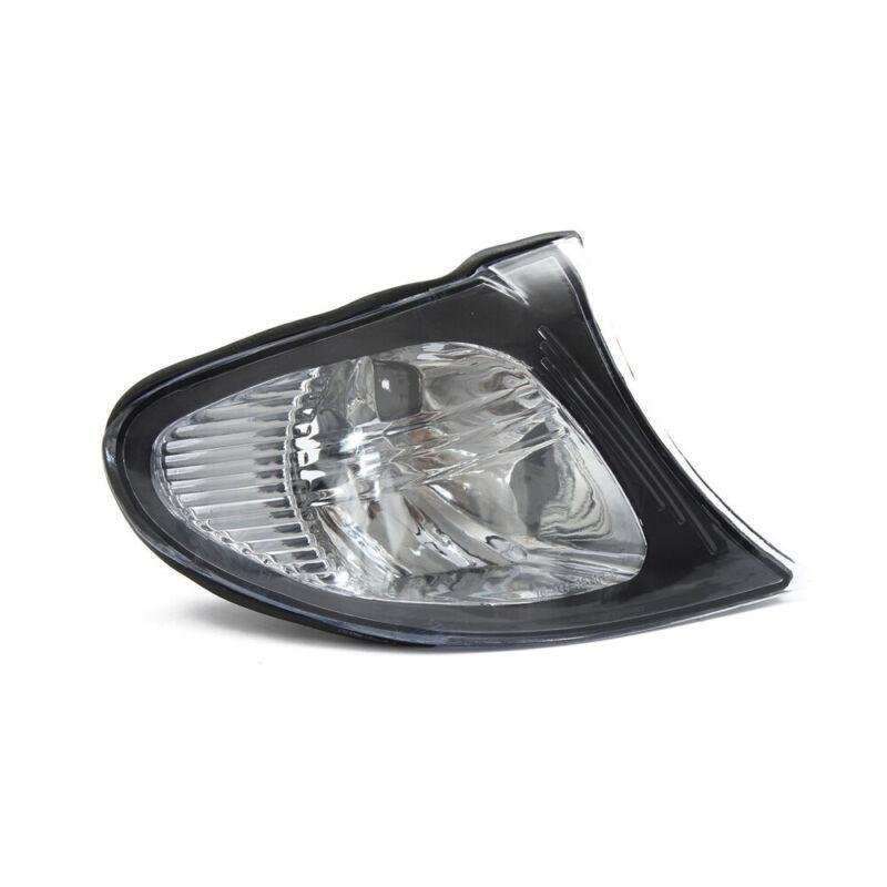 Fit For BMW E46 4DR Sedan Corner Lights Cover Shape Clear Lens 02-05