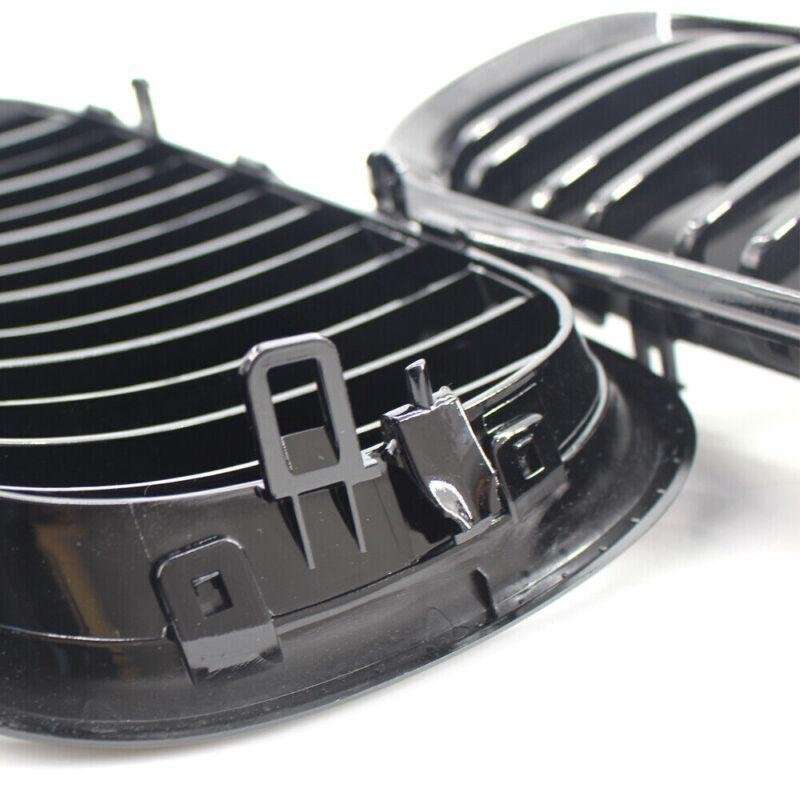 Gloss Black X5M style Front Hood Bonnet Kidney Grill Grille for BMW X5 E70 07-13