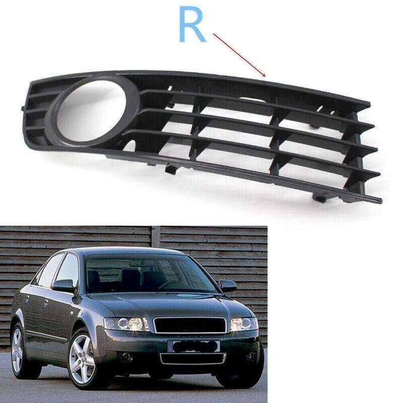1x Front Bumper Fog Light Grille for Audi A4 B6 2002-2005 Right Driver Grill