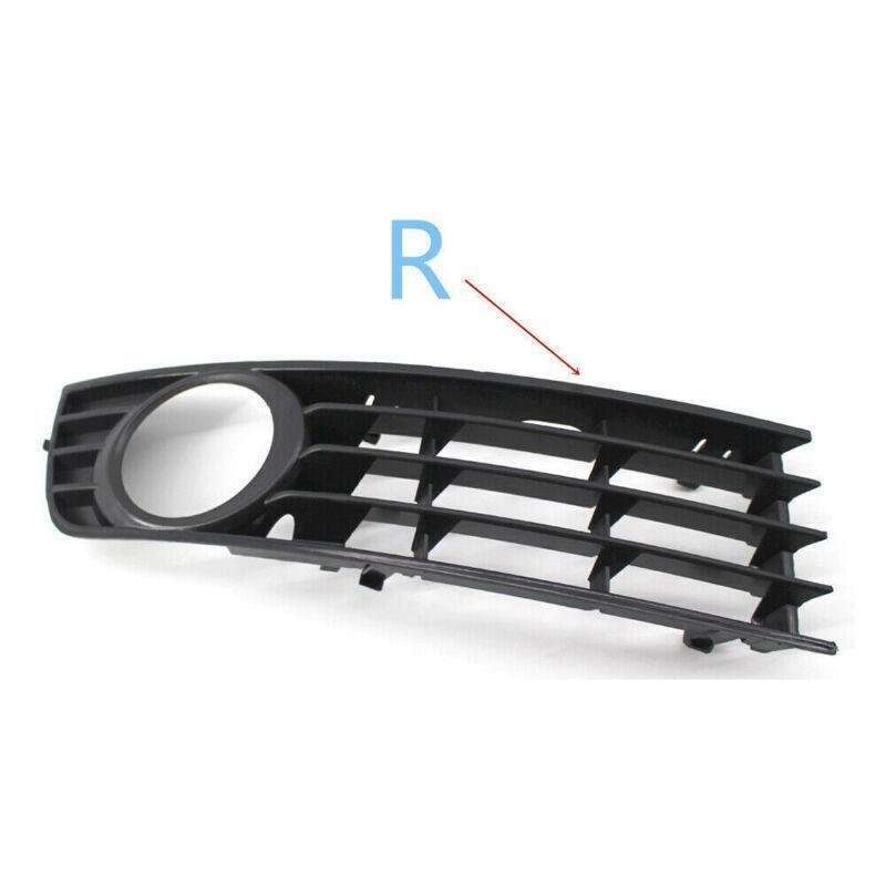 1x Front Bumper Fog Light Grille for Audi A4 B6 2002-2005 Right Driver Grill