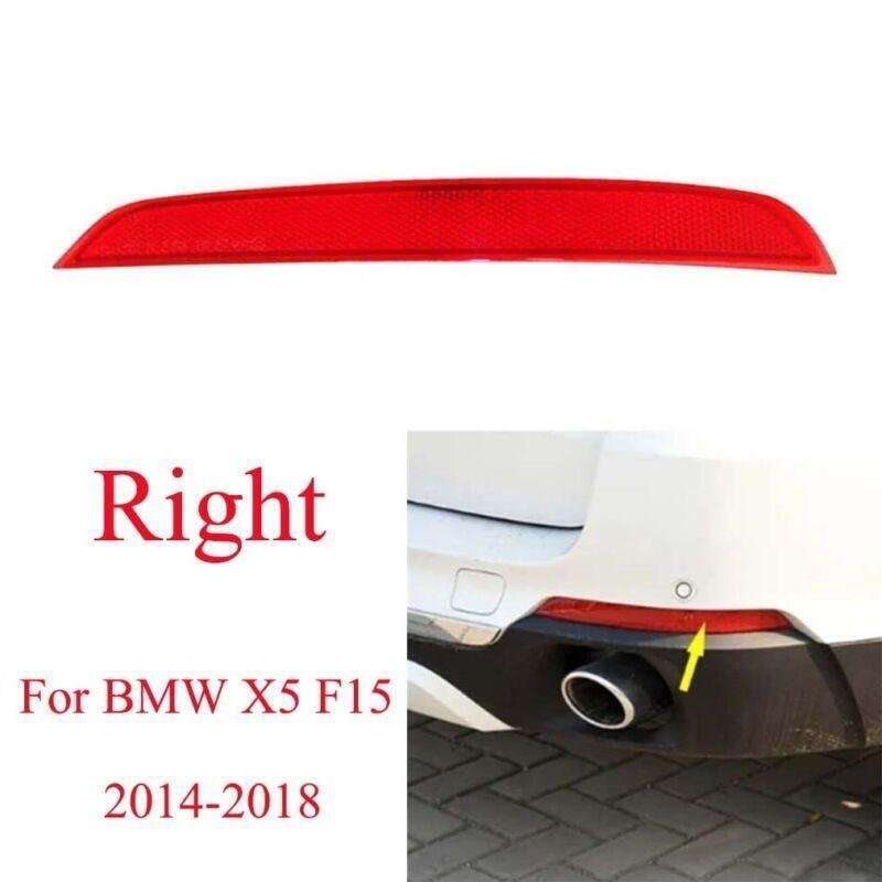 Fits For BMW X5 F15 2014-2018 Right Side Rear Bumper Reflector Light Brake Lamp