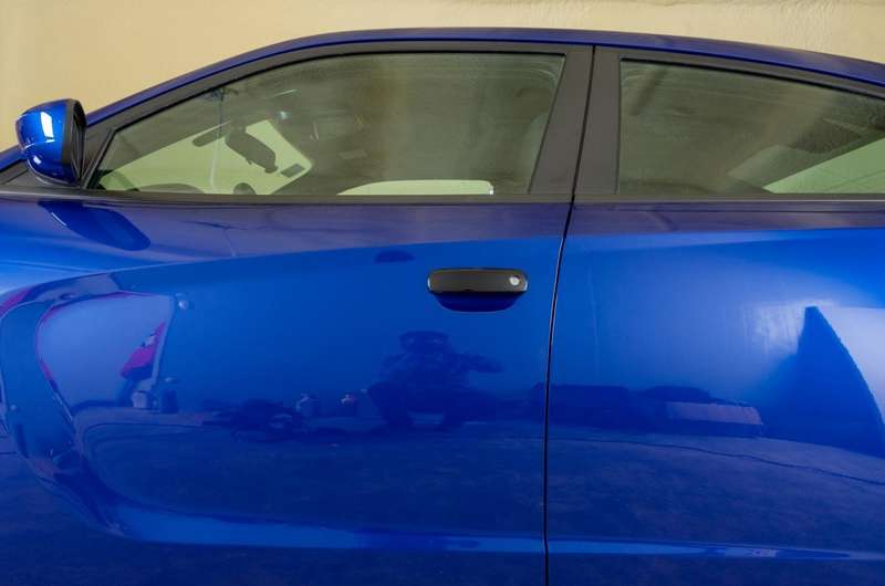For Dodge Charger 2015-2021 outer door handle cover trim 4pcs Glossy black abs