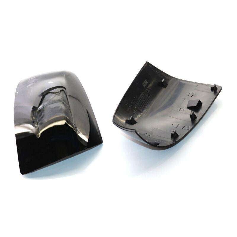 Mirror Cover Black For Ford Focus 2005-2007 Set of 2 Driver &amp; Passenger Side