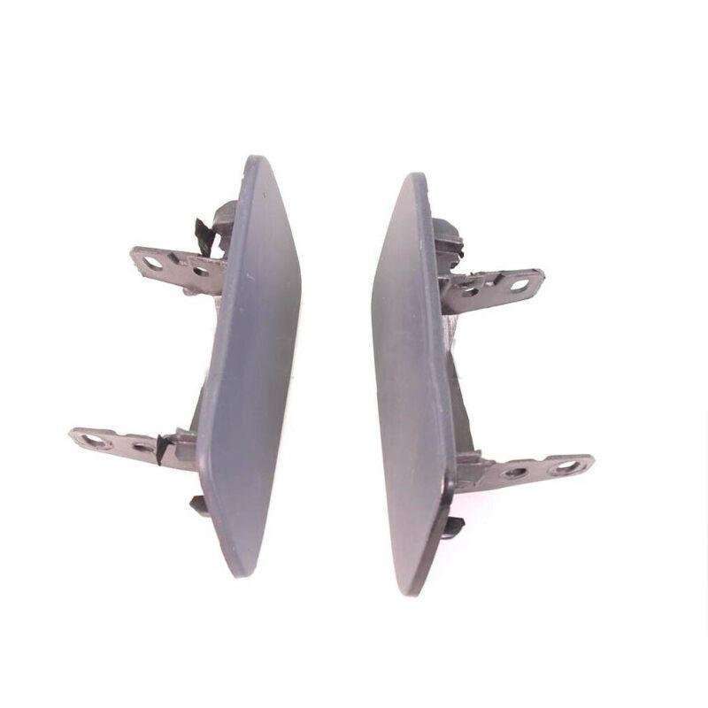 Front Bumper Headlight Washer Cover Cap For VW Europe Passat B7 2011-2015 Pair
