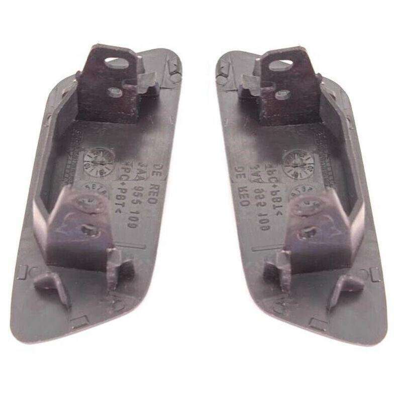 Front Bumper Headlight Washer Cover Cap For VW Europe Passat B7 2011-2015 Pair