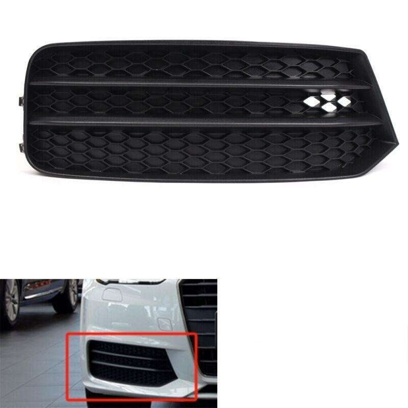 Car Front Bumper Fog Light Grille Cover For Audi A1 2016-2019 Black Right Side