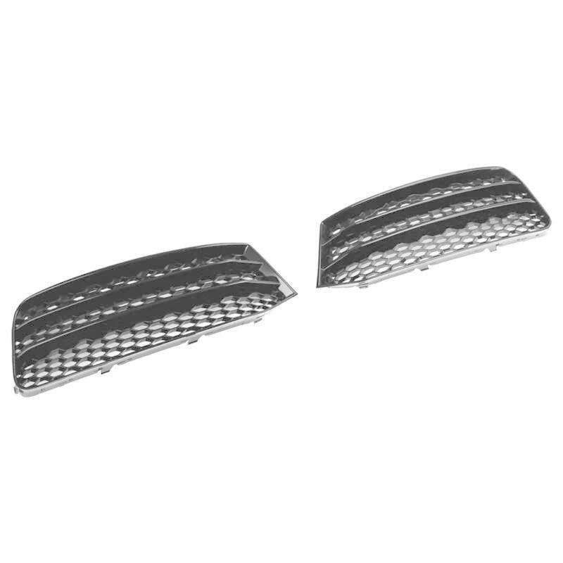 For Audi A1 2015-2018 Car Front Bumper Fog Light Grille Fog Lamp Cover Pair L&amp;R
