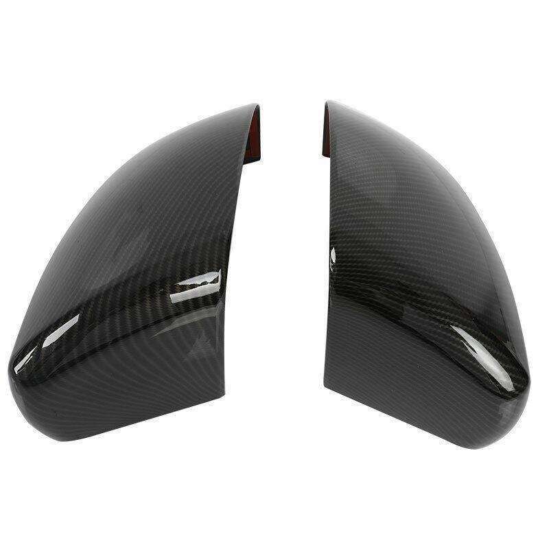 Fit For Range Rover Sport 2014-2022 Carbon Fiber Rear View Mirror Cover Trim 2pc