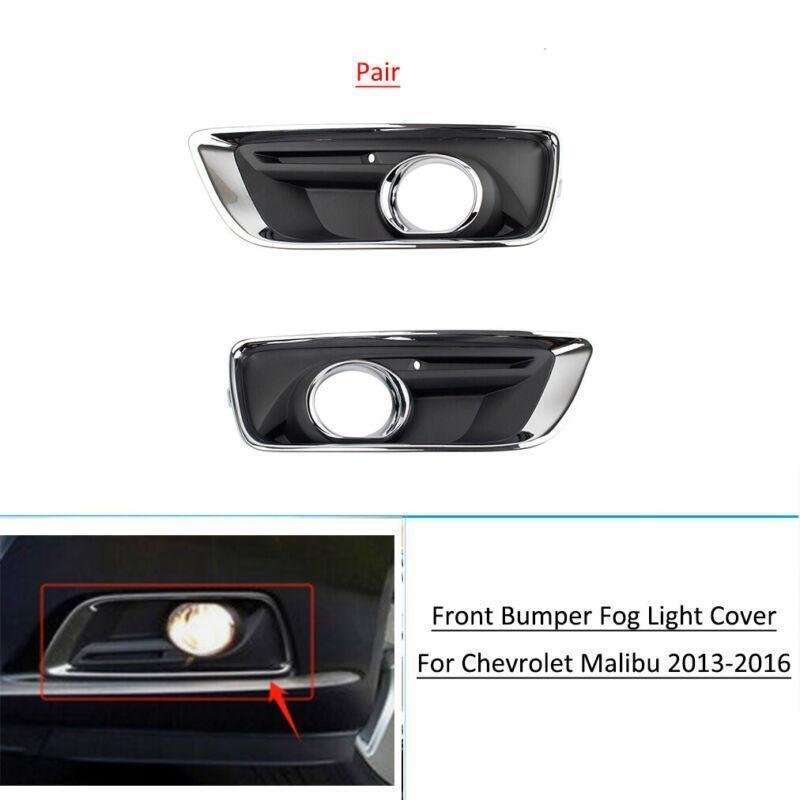 Fog Light Cover Grille Bezel For Chevy Malibu 2012- 2015 Right Left Side