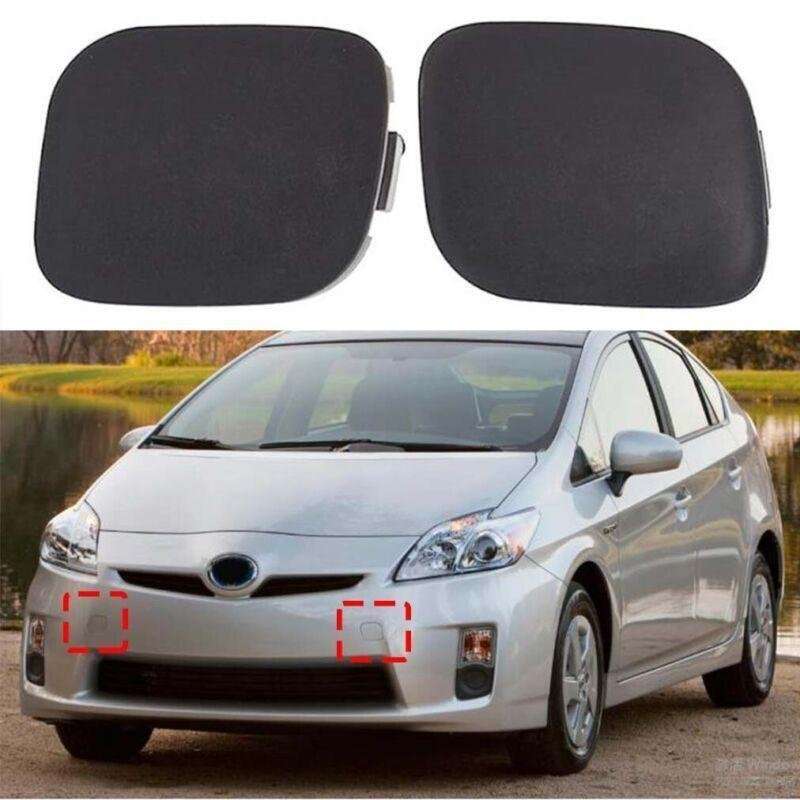 For Toyota Prius 2010-2011 1 Pair Front Bumper Tow Trailer Hook Eye Cover Caps