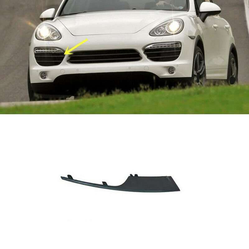 Right /Front Upper Bumper Foglamp Trim Strip For Porsche Cayenne 2011-2014
