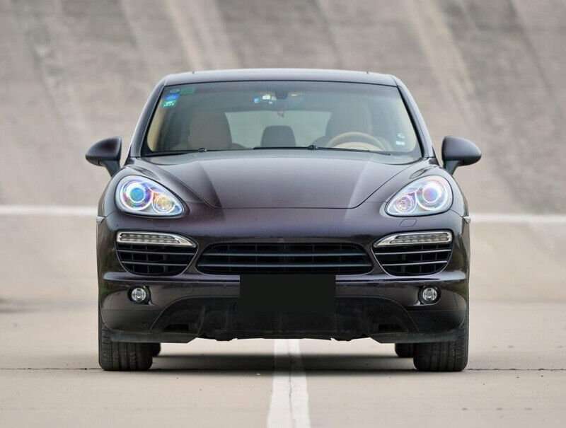 Right /Front Upper Bumper Foglamp Trim Strip For Porsche Cayenne 2011-2014