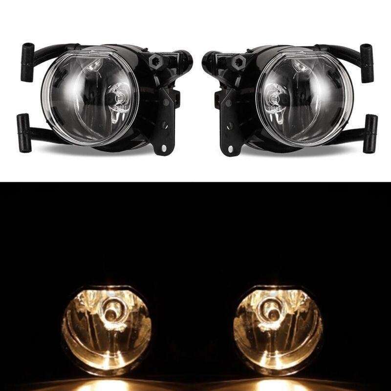 For BMW E60 E61 E63 E64 X3 E83 Halogen Fog Lights Front Bumper Driving Lamp Pair