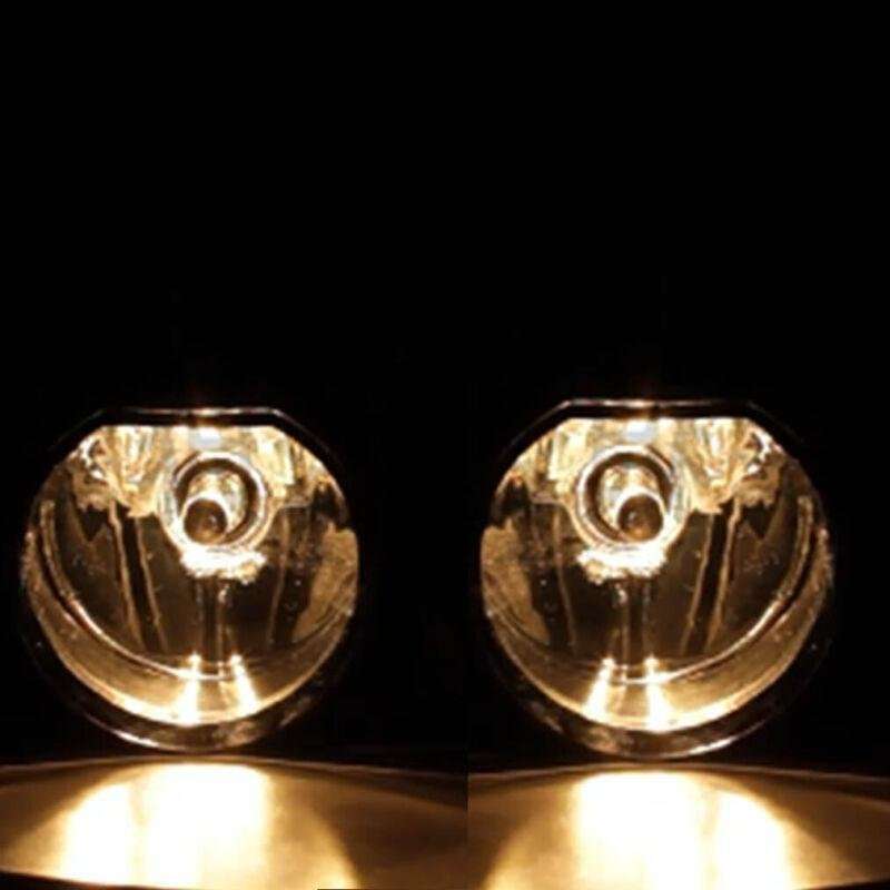 For BMW E60 E61 E63 E64 X3 E83 Halogen Fog Lights Front Bumper Driving Lamp Pair