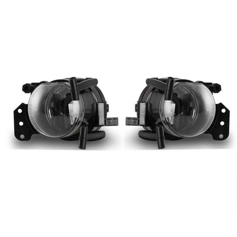 For BMW E60 E61 E63 E64 X3 E83 Halogen Fog Lights Front Bumper Driving Lamp Pair