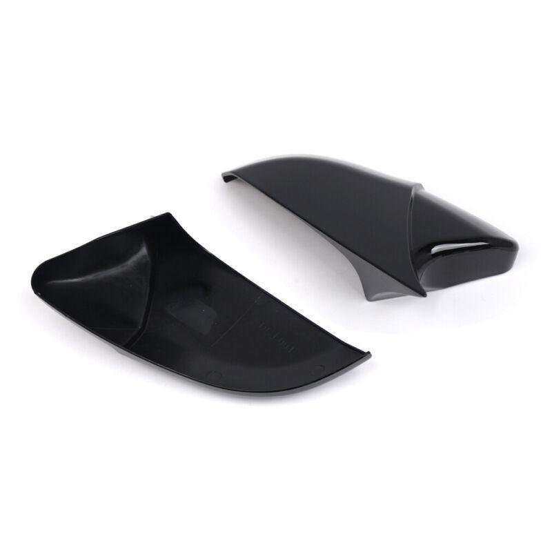 2x Rear View Wing Mirror Cover Caps For Honda Civic 10Th 2016-2021 Gloss Black