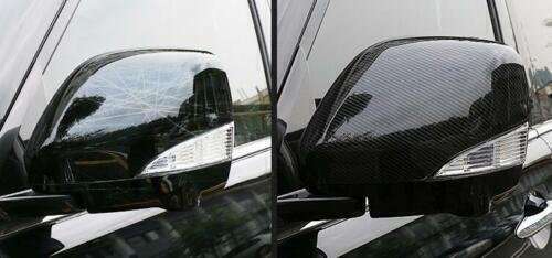 For INFINITI QX80 QX56 14-21 Carbon fiber ABS SRear View Side Door Mirror Cover
