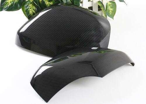 For INFINITI QX80 QX56 14-21 Carbon fiber ABS SRear View Side Door Mirror Cover