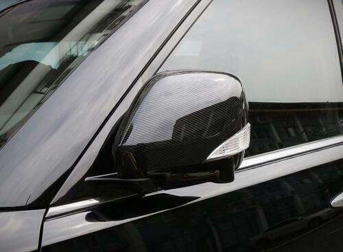 For INFINITI QX80 QX56 14-21 Carbon fiber ABS SRear View Side Door Mirror Cover