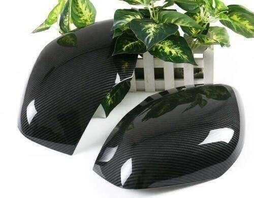 For INFINITI QX80 QX56 14-21 Carbon fiber ABS SRear View Side Door Mirror Cover