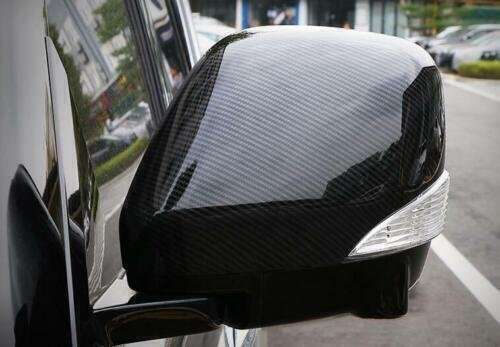 For INFINITI QX80 QX56 14-21 Carbon fiber ABS SRear View Side Door Mirror Cover