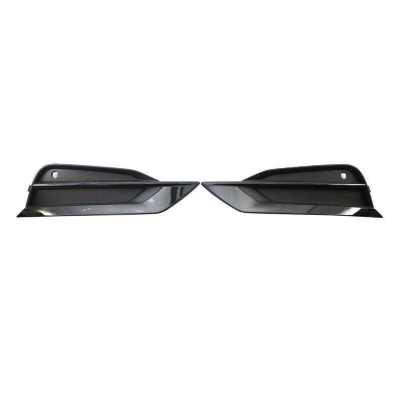 Pair Front Left Right Bumper Lower Grille Trim For VOLVO S90 V90 16-19