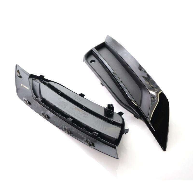 Pair Front Left Right Bumper Lower Grille Trim For VOLVO S90 V90 16-19