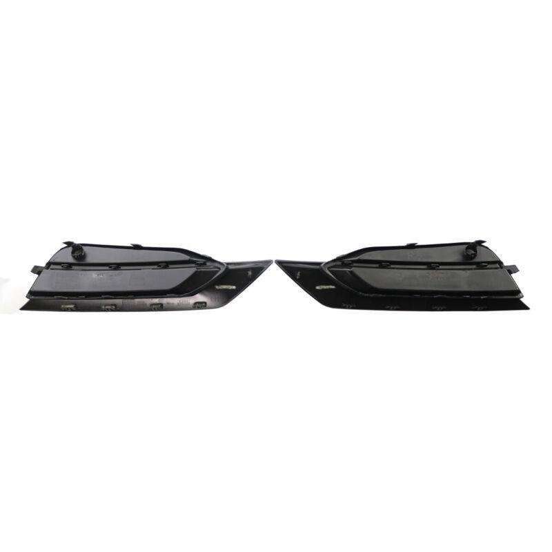 Pair Front Left Right Bumper Lower Grille Trim For VOLVO S90 V90 16-19