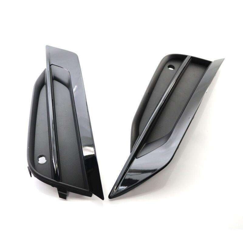 Pair Front Left Right Bumper Lower Grille Trim For VOLVO S90 V90 16-19
